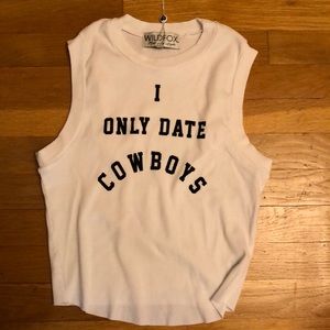 Wildfox crop top NWT